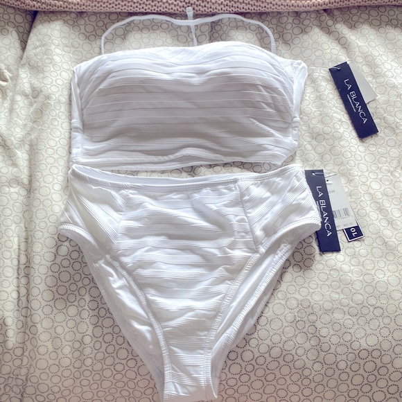 Two piece bathing suit by La Blanca - Picture 1 of 11